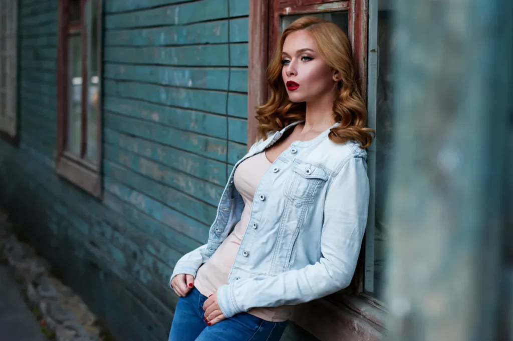Girl Red Hair Makeup Wooden Wall Loft Russian Model Beauty 1177669 1024x682